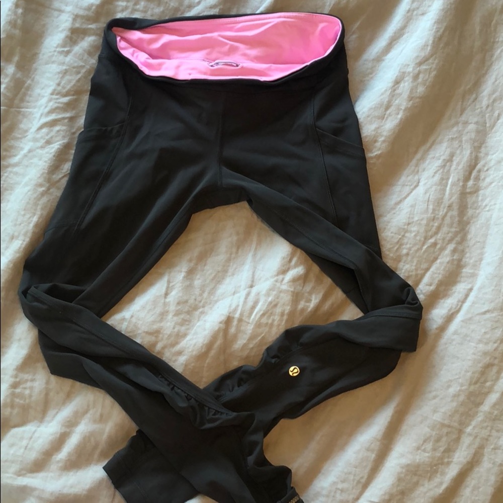 Lululemon Gray Speed Tight